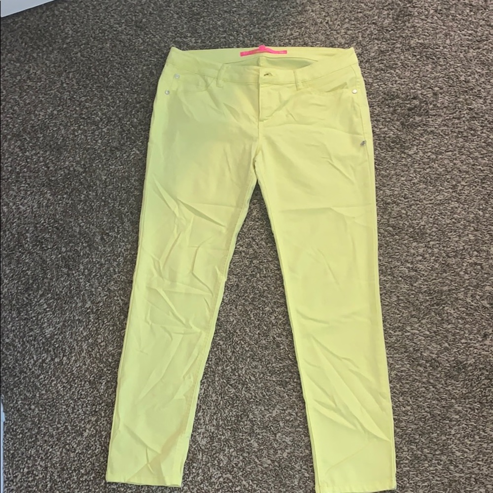 Bright Yellow Skinny Jeans